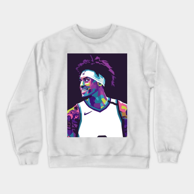 Kelly Oubre Jr Crewneck Sweatshirt by BLUESIDE